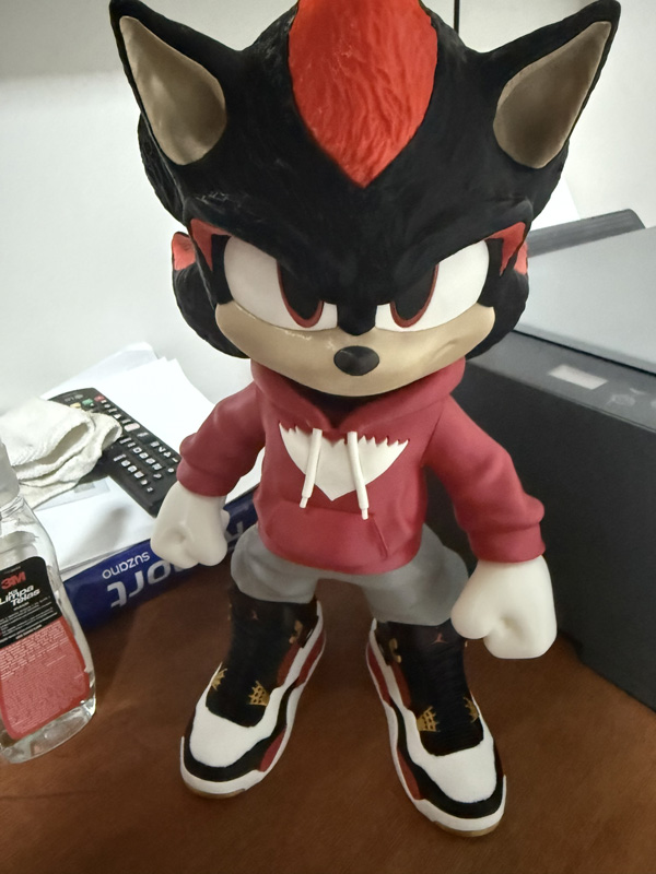 Coleção Sonic Urban no setup gamer