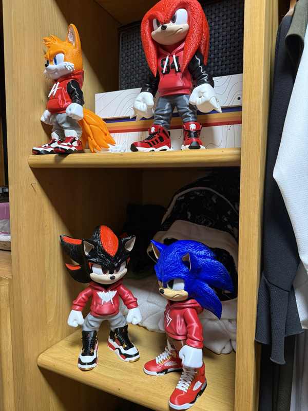 Sonic Urban na estante